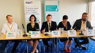 AQA leads education policy discussions at the party conferences